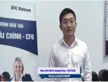 Cảm nhận học viên Đinh Quang Huy khóa Giám đốc Tài chính CFO K26