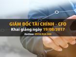 Chương trình “Giám đốc Tài chính cao cấp – CFO” khóa 24 khai giảng 16/09/2017