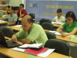 Ngày 12/7/2015 AFC triển khai khoá học Báo cáo Quản trị